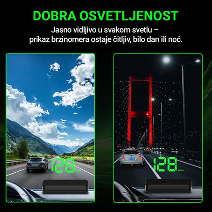 Auto HUD - brzinomer sa prikazom na vetrobranu